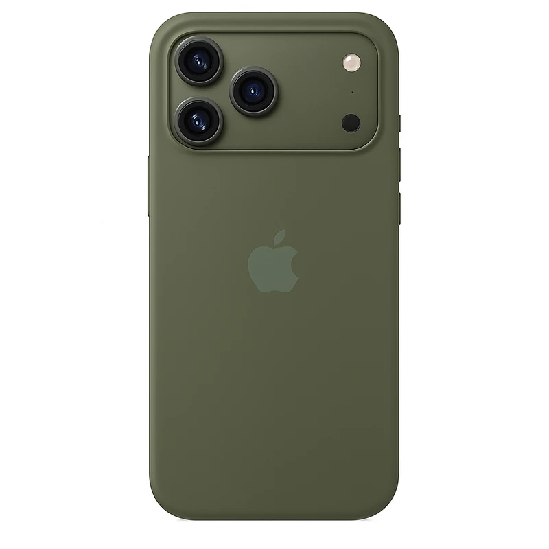 قاب اپل iPhone 17 Promax یشمی Silicon