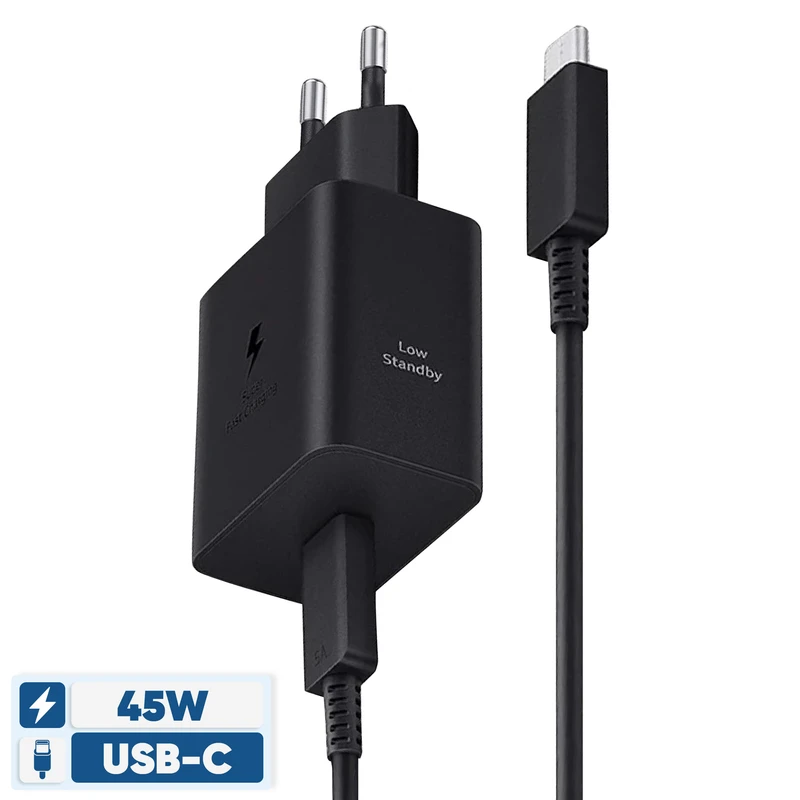 شارژر دیواری 45 وات سامسونگ مدل 21 EP T 4511 Low Standbyعددی