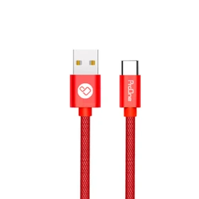 کابل شارژ و انتقال داده USB به Type C پرووان مدل PCC 30 PROONE